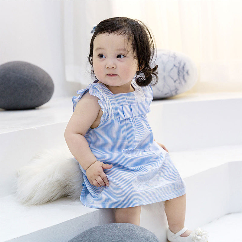 Baby Girl Summer Dress - Thin Princess Dress Suit