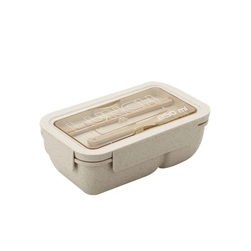 Wheat Straw Fiber Lunch Box - Eco-Friendly Food Container