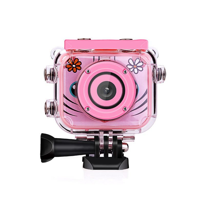 Underwater Digital Camera for Kids - Waterproof Mini Action Camera Toy