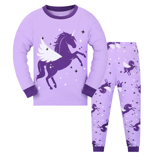Boys & Girls Long Sleeve Pajama Set - Homewear Sleepwear
