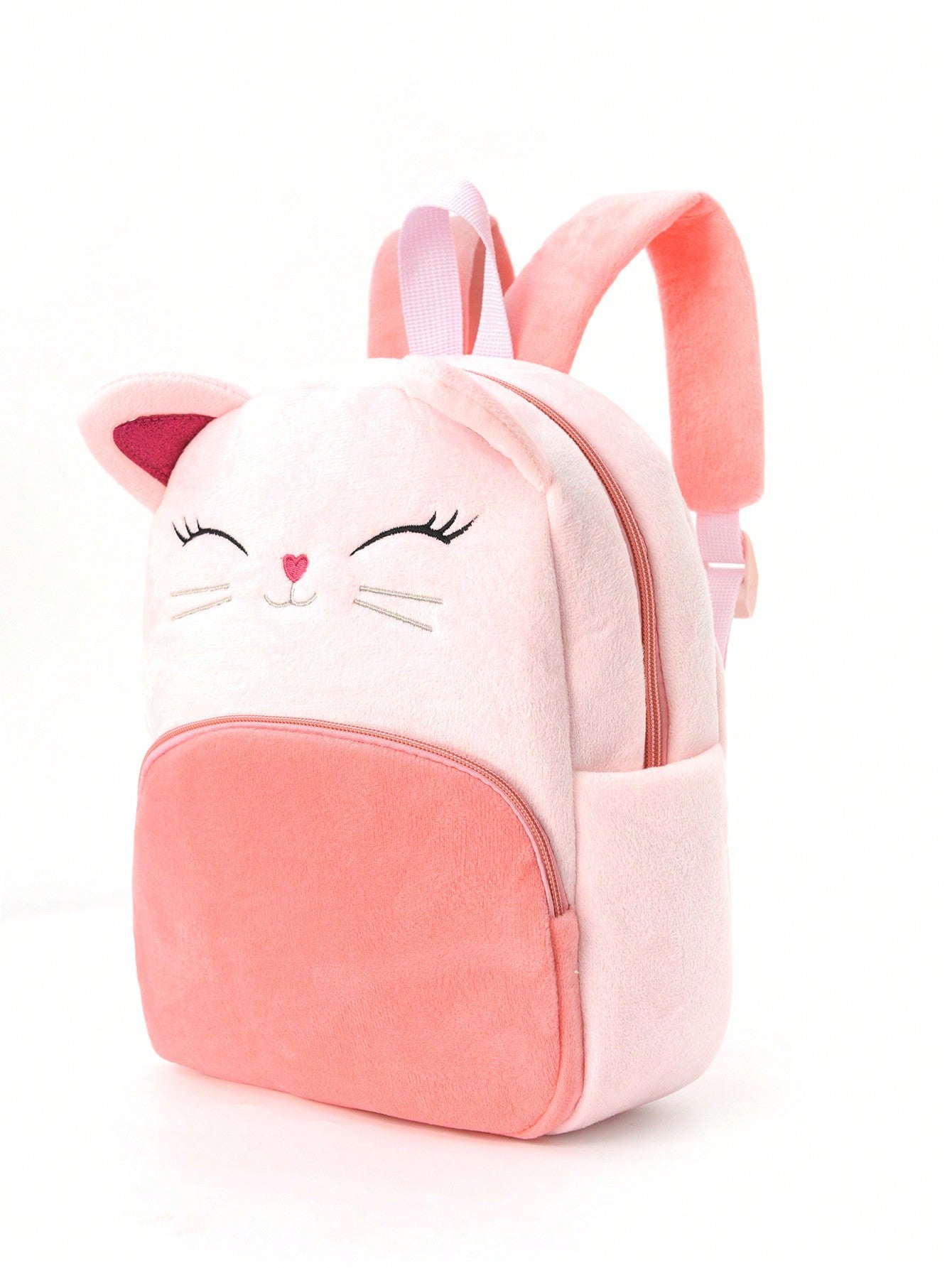 Cartoon Animal Plush Children's Backpack - Kids Bag