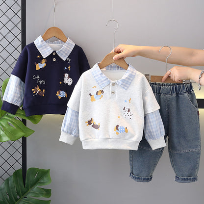 Boys Autumn Suit - Baby Clothes Set for Children