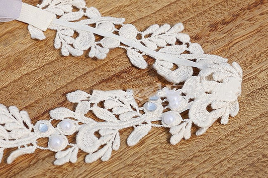 Children's Hair Accessories - Lace Mesh Bow Headband