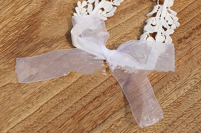 Children's Hair Accessories - Lace Mesh Bow Headband