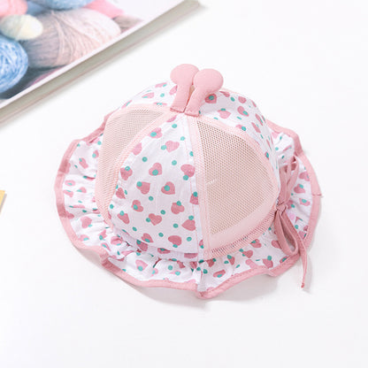 Baby Net Cap - Breathable Cotton Summer Hat