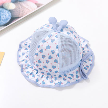 Baby Net Cap - Breathable Cotton Summer Hat