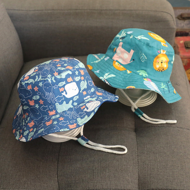 Fisherman Cap for Kids - Summer Sun Protection Hat