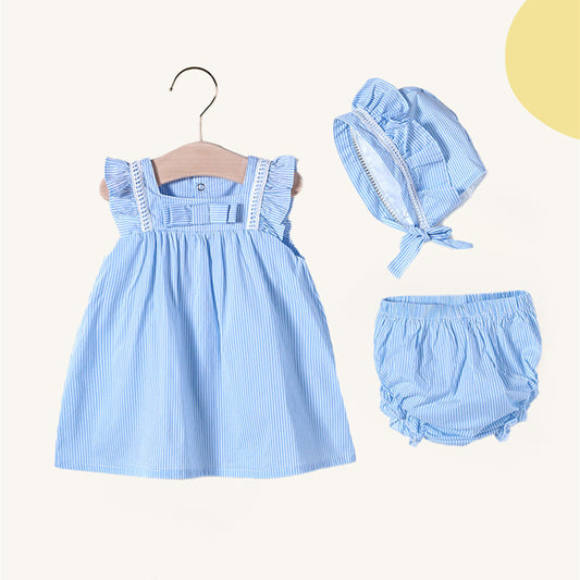 Baby Girl Summer Dress - Thin Princess Dress Suit