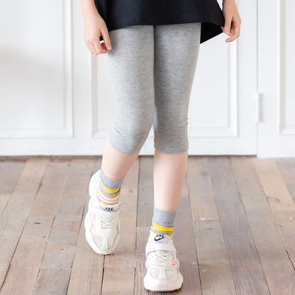 Cartoon Irregular Top - Kids Short Sleeve Trendy Shirt