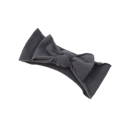 Baby Hair Accessories - Solid Color Knotted Headband