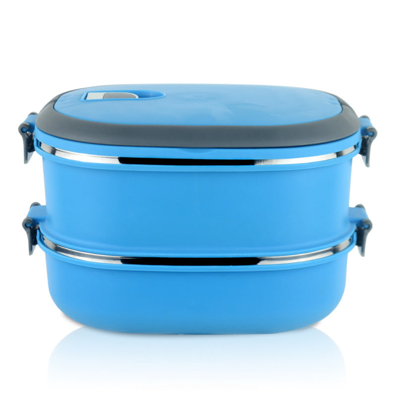 Stainless Steel Portable Lunch Box - Multi-Layer Food Container