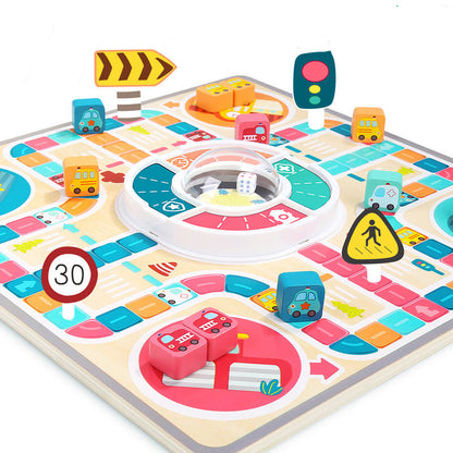 Flying Chess Board Game - Interactive Family Game for Kids