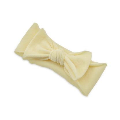 Baby Hair Accessories - Solid Color Knotted Headband