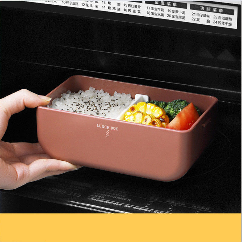 Japanese-Style Lunch Box - Double-Layer Microwave Safe