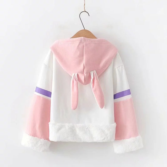 Hooded floppy hoodie for girls