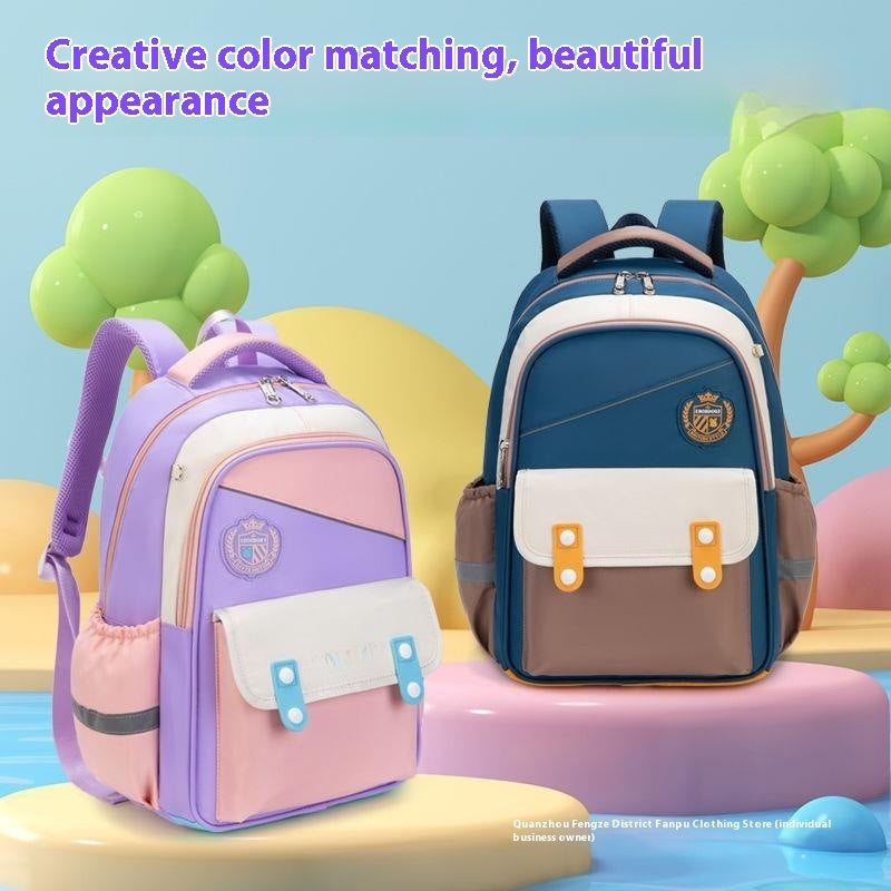 Primary School Student Backpack - Kids Schoolbag