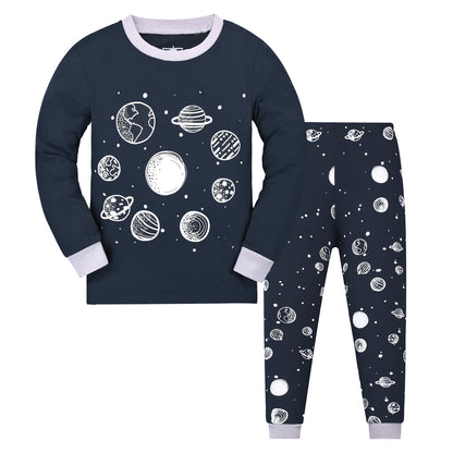 Boys & Girls Long Sleeve Pajama Set - Homewear Sleepwear
