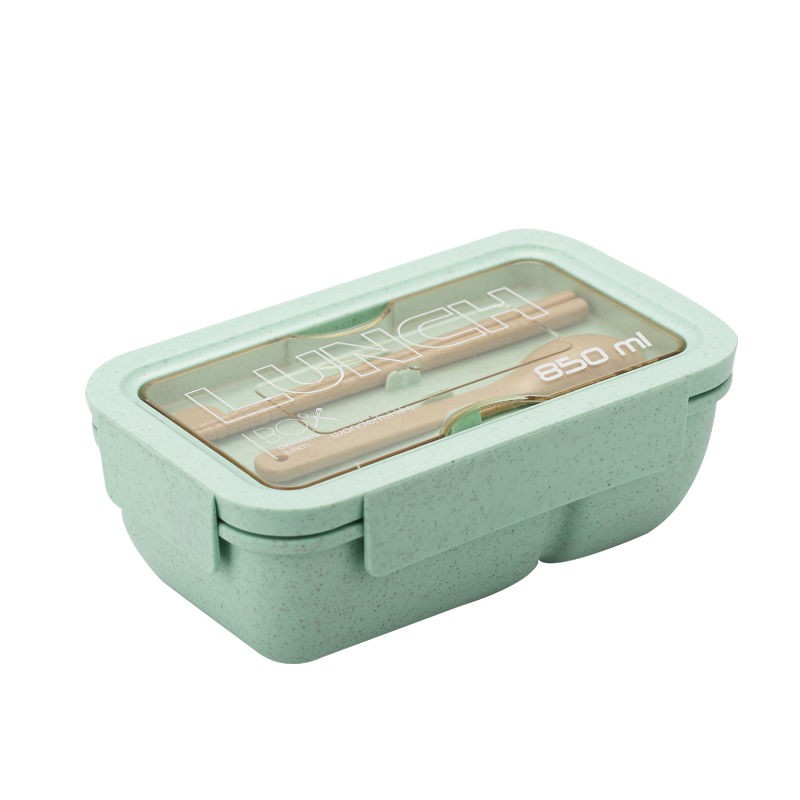 Wheat Straw Fiber Lunch Box - Eco-Friendly Food Container
