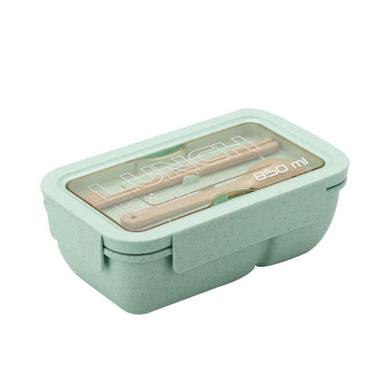 Wheat Straw Fiber Lunch Box - Eco-Friendly Food Container