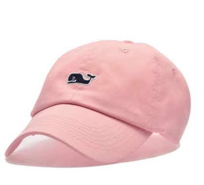 Whale Outdoor Cap - Embroidered Cotton Baseball Hat