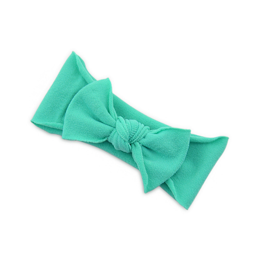 Baby Hair Accessories - Solid Color Knotted Headband
