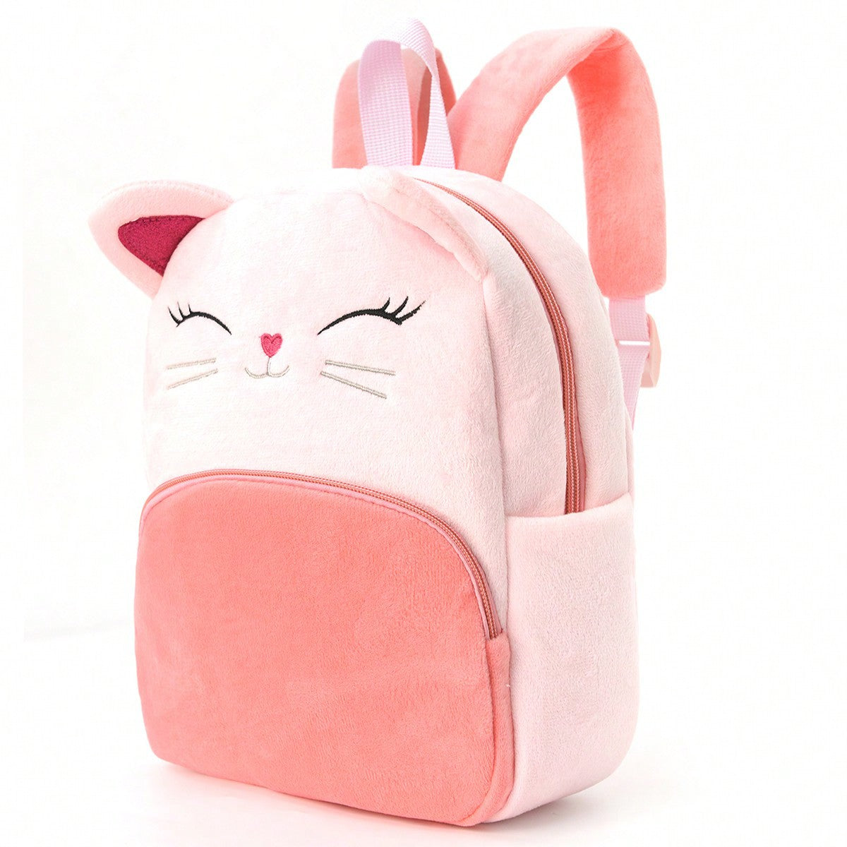 Cartoon Animal Plush Children's Backpack - Kids Bag