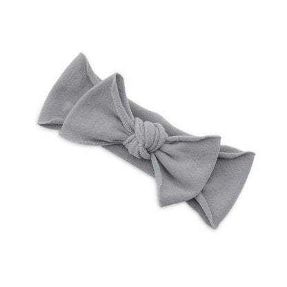 Baby Hair Accessories - Solid Color Knotted Headband