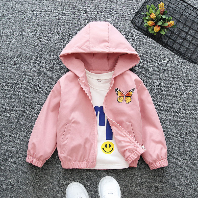Girls' Fashionable Hoodie - Easy Matching Coat