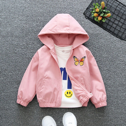 Girls' Fashionable Hoodie - Easy Matching Coat