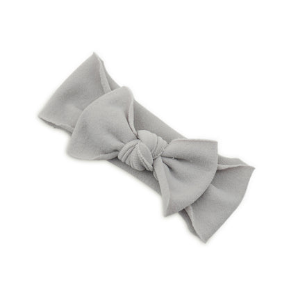 Baby Hair Accessories - Solid Color Knotted Headband