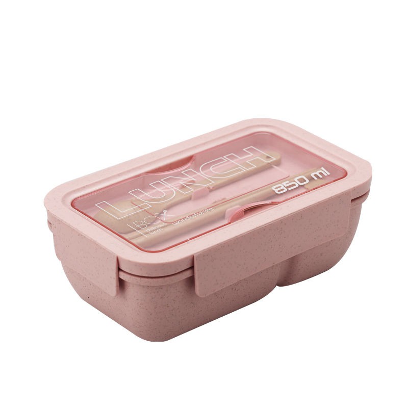 Wheat Straw Fiber Lunch Box - Eco-Friendly Food Container