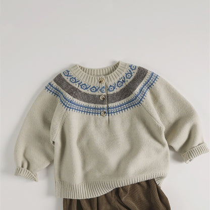 Boys & Girls Knitwear Pullover - Fashion Sweater Top
