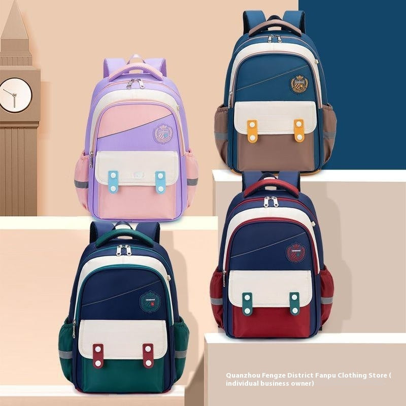 Primary School Student Backpack - Kids Schoolbag