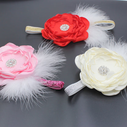 Children's Angel Feather Wings - Hair Accessories Set