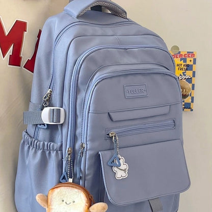 Large Capacity Simple Backpack - Stylish Casual Bag