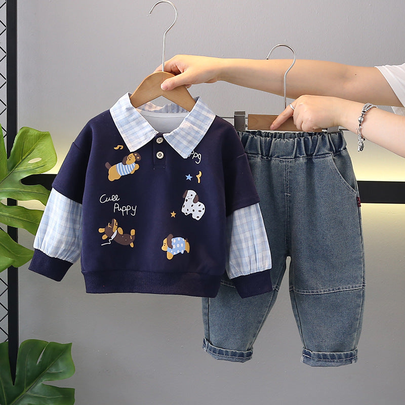 Boys Autumn Suit - Baby Clothes Set for Children