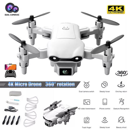 Mini Drone for Kids & Adults with 720P HD Camera - Foldable RC Quadcopter