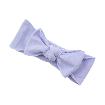 Baby Hair Accessories - Solid Color Knotted Headband