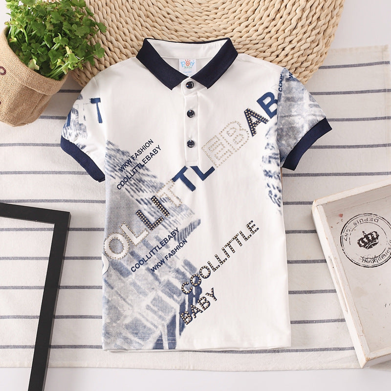 Kids Shirt Boys Tops - Children's Casual Wear