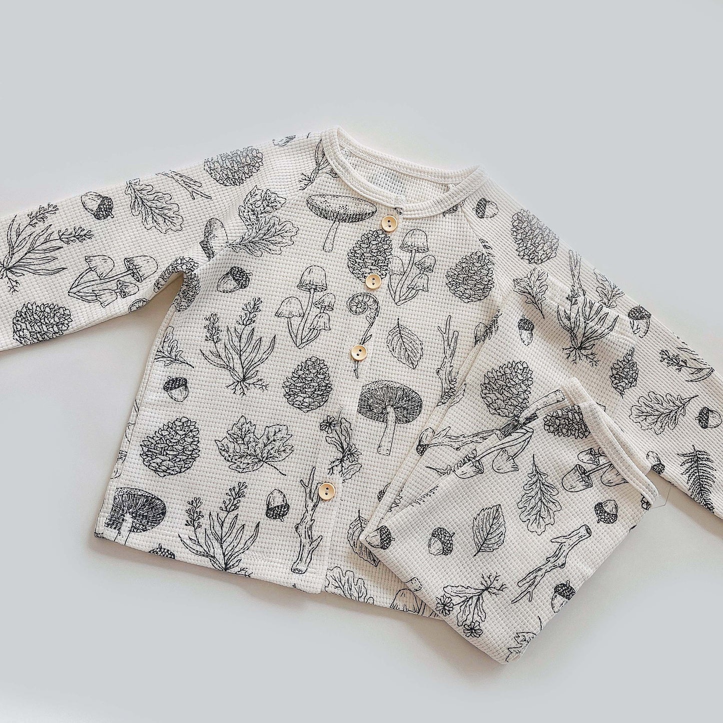 Children's Printed Home Pajama Set - Cozy Sleepwear