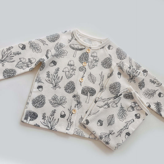 Children's Printed Home Pajama Set - Cozy Sleepwear