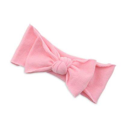 Baby Hair Accessories - Solid Color Knotted Headband