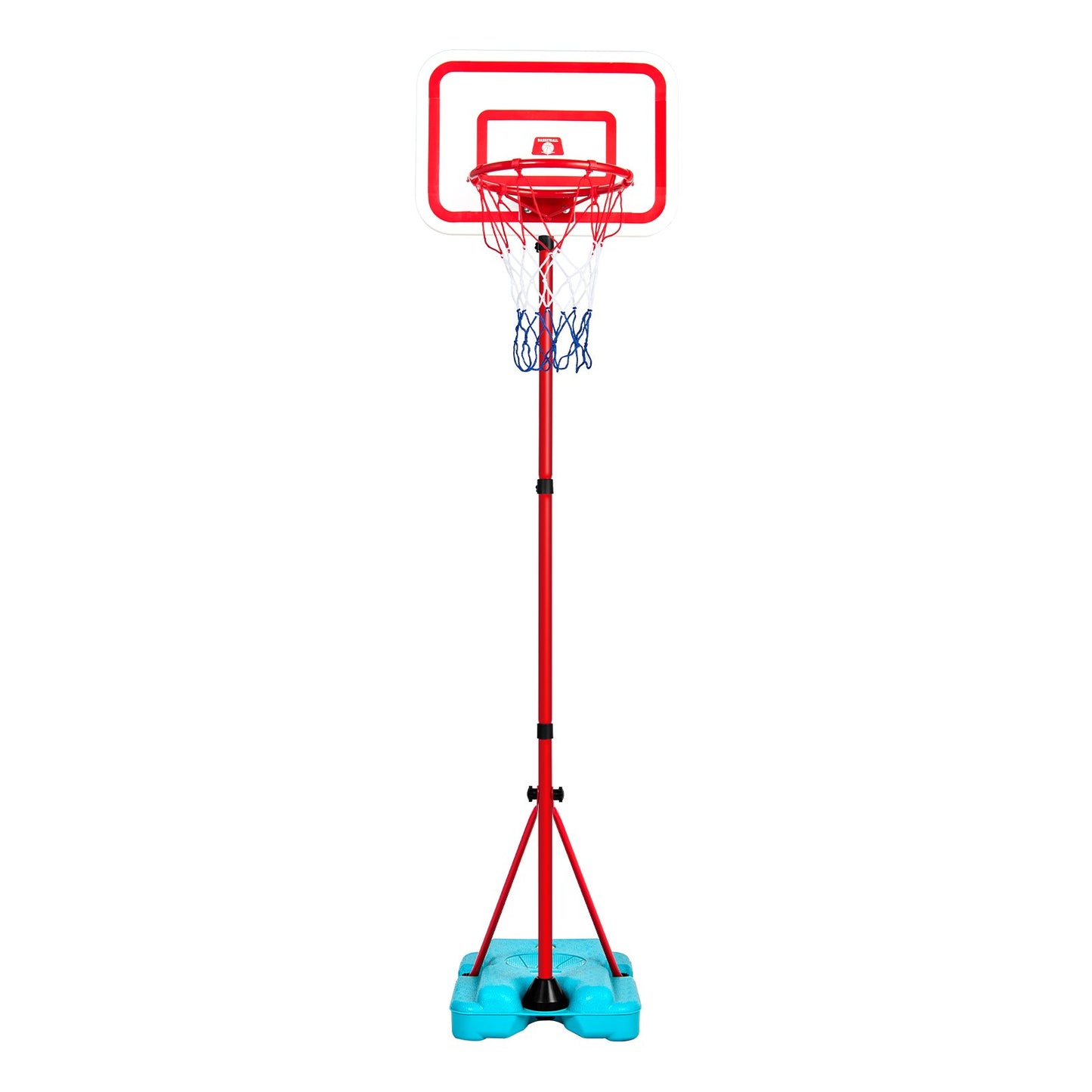 Kids Basketball Hoop Height Adjustable Portable Basketball Court For Kid Outdoor