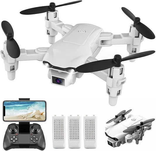 Mini Drone for Kids & Adults with 720P HD Camera - Foldable RC Quadcopter