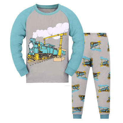 Boys & Girls Long Sleeve Pajama Set - Homewear Sleepwear