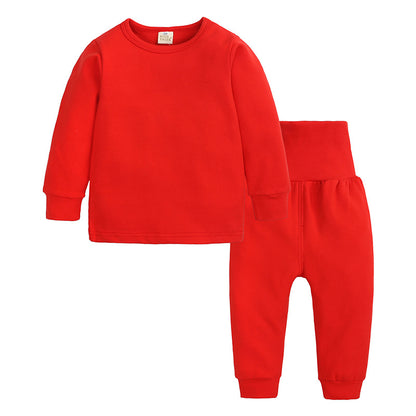 Spring Autumn Children Pajama Suit - Cotton Warm Sleepwear