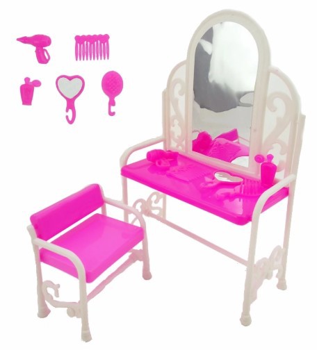 Bedroom Furniture Dressing Table - Doll Accessories Set