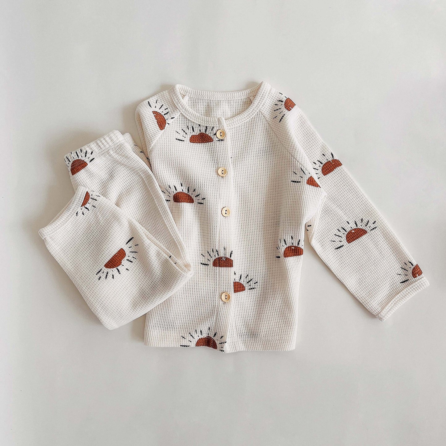 Children's Printed Home Pajama Set - Cozy Sleepwear