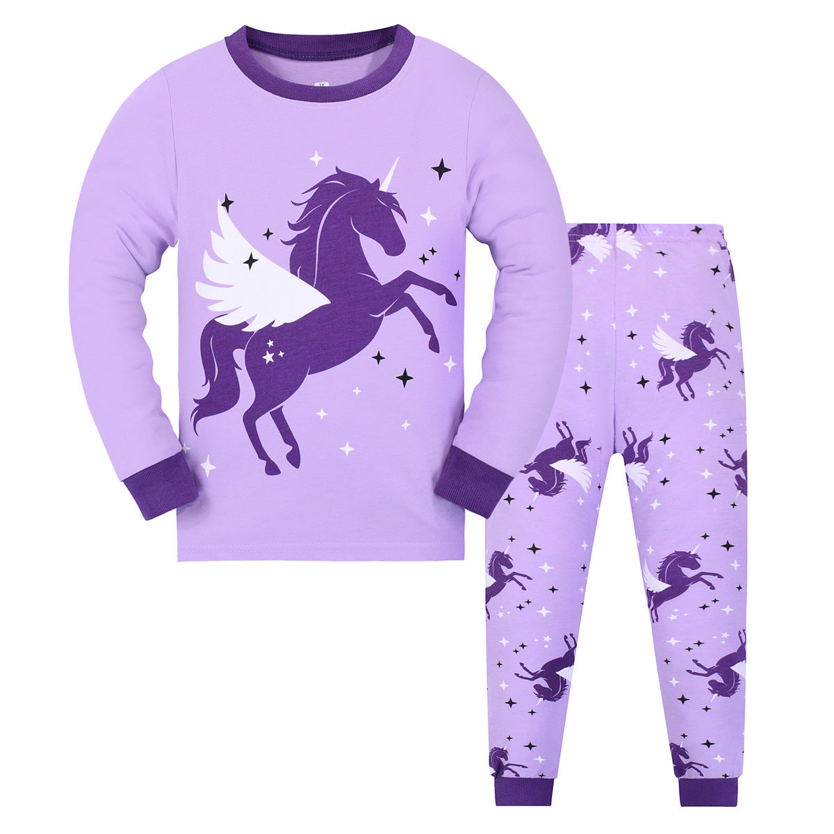 Boys & Girls Long Sleeve Pajama Set - Homewear Sleepwear
