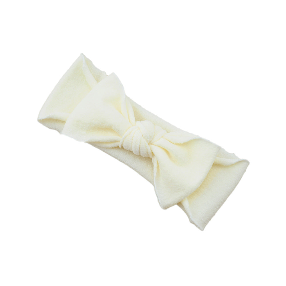 Baby Hair Accessories - Solid Color Knotted Headband